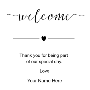 Welcome